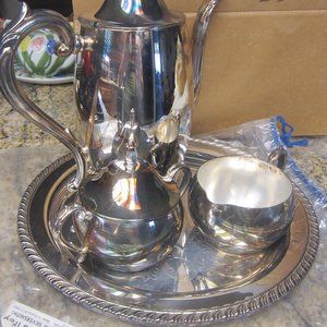 Vintage, Silverplate Coffee/Tea Set by Oneida